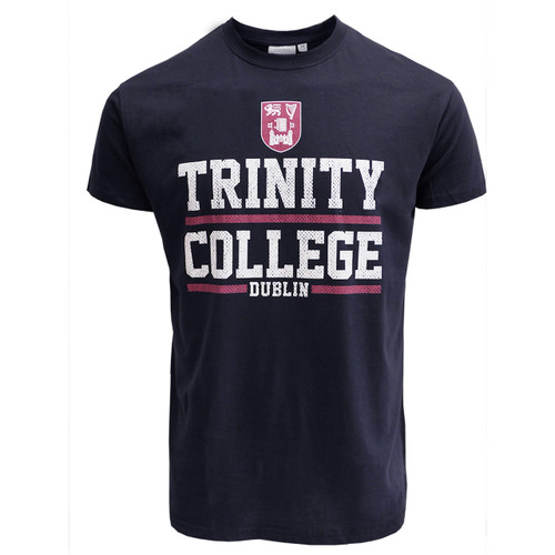 Navy/White Trinity College Mesh Tee-Shirt