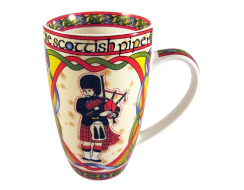 Scottish Piper Bone China Mug CL-73-60
