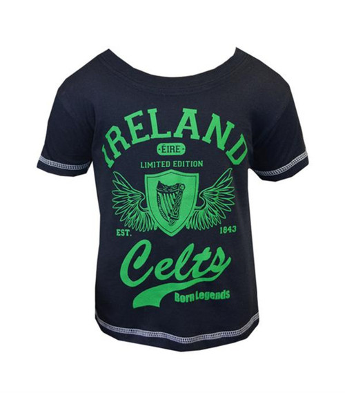 Ireland Kids Celtic Wings T-Shirt DublinGiftCompany.com