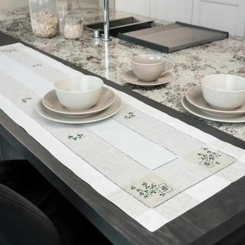 Kinsale Shamrock Table Runner 14 x 54