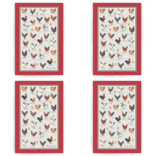 Chicken & Egg Tea Towel