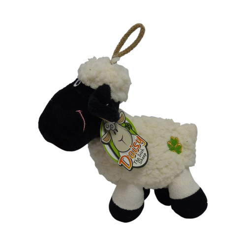 Daisy 6.5" Black Face Irish Sheep Plush