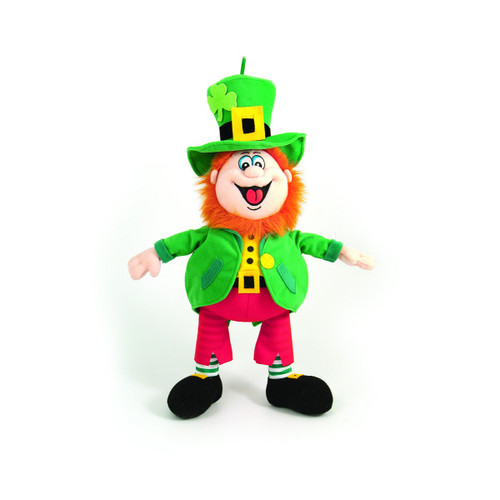 10" Finnegan Irish Leprechaun Large Soft Toy