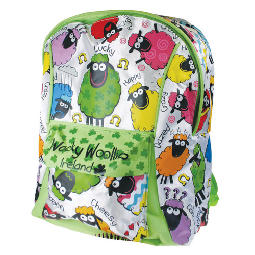 Wacky Woollies Kids School Backpack