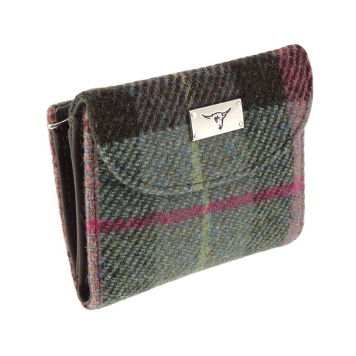 Harris Tweed 'Jura' Tartan Short Wallet