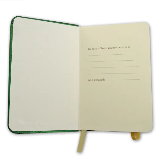 Shamrock Spiral Irish Notebook