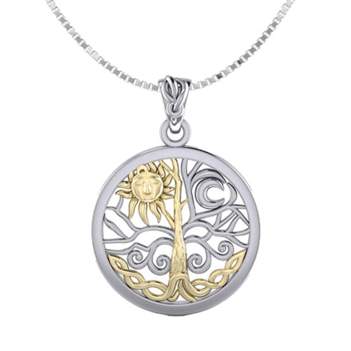Spirited Tree of Life Scenery Pendant DGC