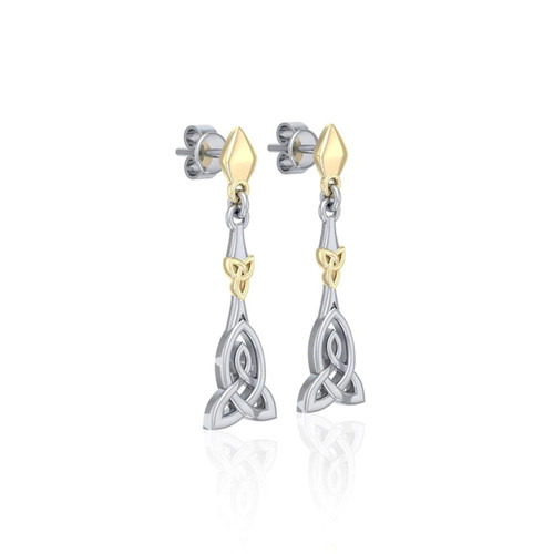 Celtic Trinity Knot Post Earrings