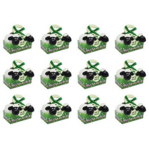 Hand Painted Ceramic Sheep Salt&Pepper Shakers