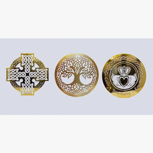 Celtic Wall Hanging Art: Claddagh, Celtic cross, Tree of life