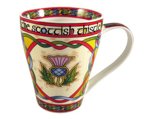 Bone China Scotland Thistle Mug CL-73-61