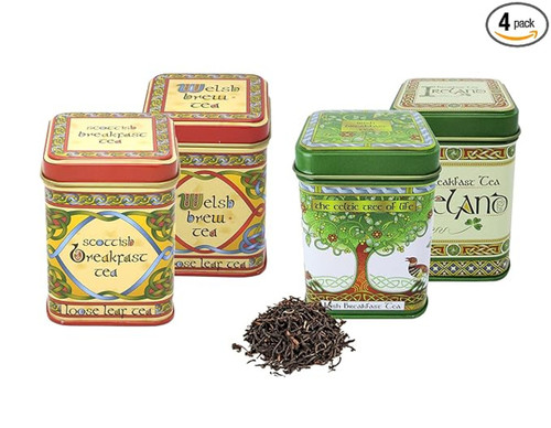 Celtic Loose Leaf Black Tea Set of 4