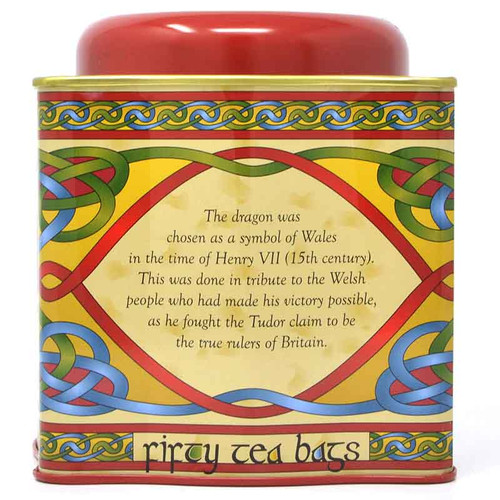 Welsh Brew Tea Tin with 50 Tea Bags