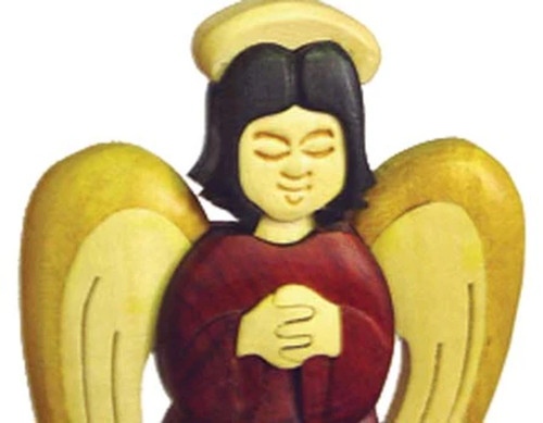 Wooden Irish Angel