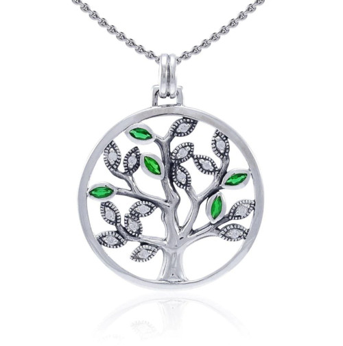 Sterling Silver Celtic Tree of Life Pendant