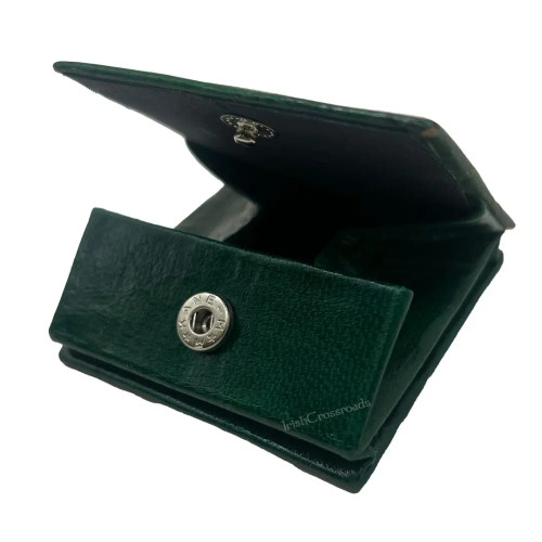 Square Leather Irish Sheep Purse