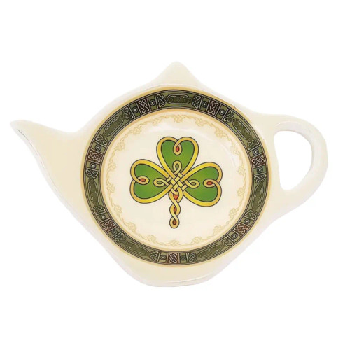 Gaelsong Shamrock Celtic Teabag Holder