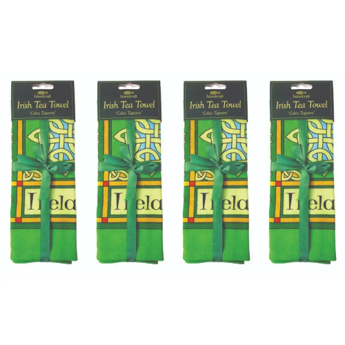 Celtic Tapestry Irish Tea Towel