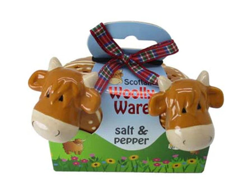 Highland Cow Ceramic Shakers CL-97-64
