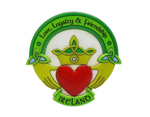 Claddagh Ring Irish Fridge Magnet