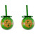 Shamrock Designed Ireland Bauble