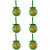 Shamrock Designed Ireland Bauble