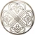Exclusively Irish Clover Celtic Knotwork Wall Hang Decor in Antique Brass on DublinGiftCompany.com in Irish Wall Art