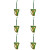 Irish Harp Hanging Ornament