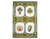 Single Tea Towel Emblems of Ireland CL-73-42 Dublin Gift Shop