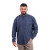 Grandfather Shirt for Mens - Vintage Cotton and Linen Long-Sleeve Ireland Traditional Shirt Collarless