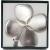 Four Leaf Clover Brass Wall Hanging Irish Blessing in Satin Nickel on DublinGiftCompany in Wall Art
