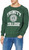 Bottle Green and White Trinity College Dublin Ireland Seal Sweatshirt