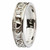 Ladies Sterling Silver Claddagh Celtic Wedding Ring