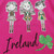 Cerise Irish Dancers Girls Frill Cotton Tee