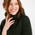 Cable Cowlneck Poncho ML133 Natural White SAOL Knitwear Details View