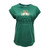 Azure Green Irish Shamrock Foil Ladies T-Shirt