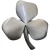 Shamrock Irish Family Blessing Pewter Wall Art in Satin Nickel on DublinGiftCompany in Wall Art