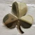 Shamrock Irish Mother Blessing Pewter Wall Art in Polished Brass on DublinGiftCompany in Wall Art