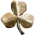 Shamrock Irish Wedding Blessing Pewter Wall Art in Polished Brass on DublinGiftCompany in Wall Art