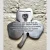 Shamrock Irish Wedding Blessing Pewter Wall Art in Satin Nickel on DublinGiftCompany in Wall Art