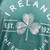 Ocean Green Emerald Isle Shamrock Hoodie