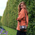 Harris Tweed Leather & Check Mini Bowling Bag