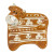 Ceramic Highland Cow Woolly Ware Teabag Holder