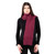 Ladies Wool Scarf ML252 Velvet Red SAOL Knitwear