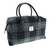 Scottish  Harris Tweed Tartan Overnight Bag