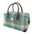 Scottish  Harris Tweed Tartan Overnight Bag