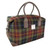 Scottish  Harris Tweed Tartan Overnight Bag
