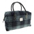 Scottish  Harris Tweed Tartan Overnight Bag