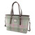Harris Tweed Large Shoulder Tote Bag