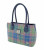 Authentic Tartan Harris Tweed Midi Tote Bag